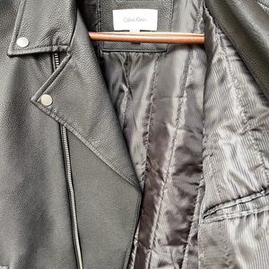 Calvin Klein leather jacket